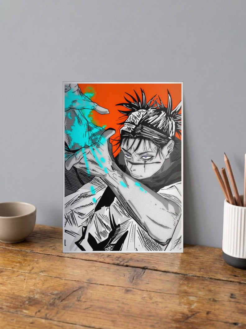 Jujutsu Kaisen Cursed Energy Panel Anime Poster