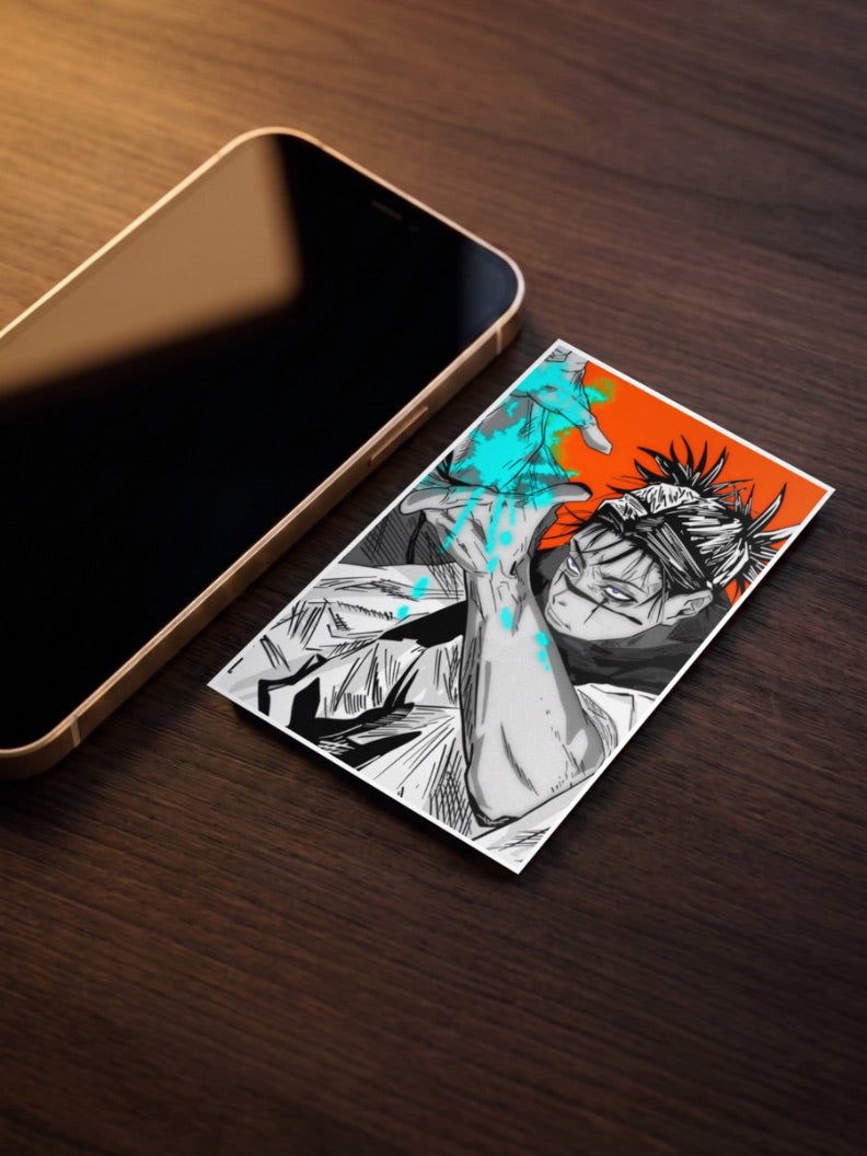 Jujutsu Kaisen Cursed Energy Panel Anime Poster