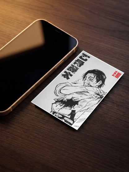 Choso Ink Sketch Portrait Anime Poster