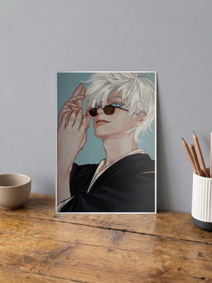 Gojo Art Poster