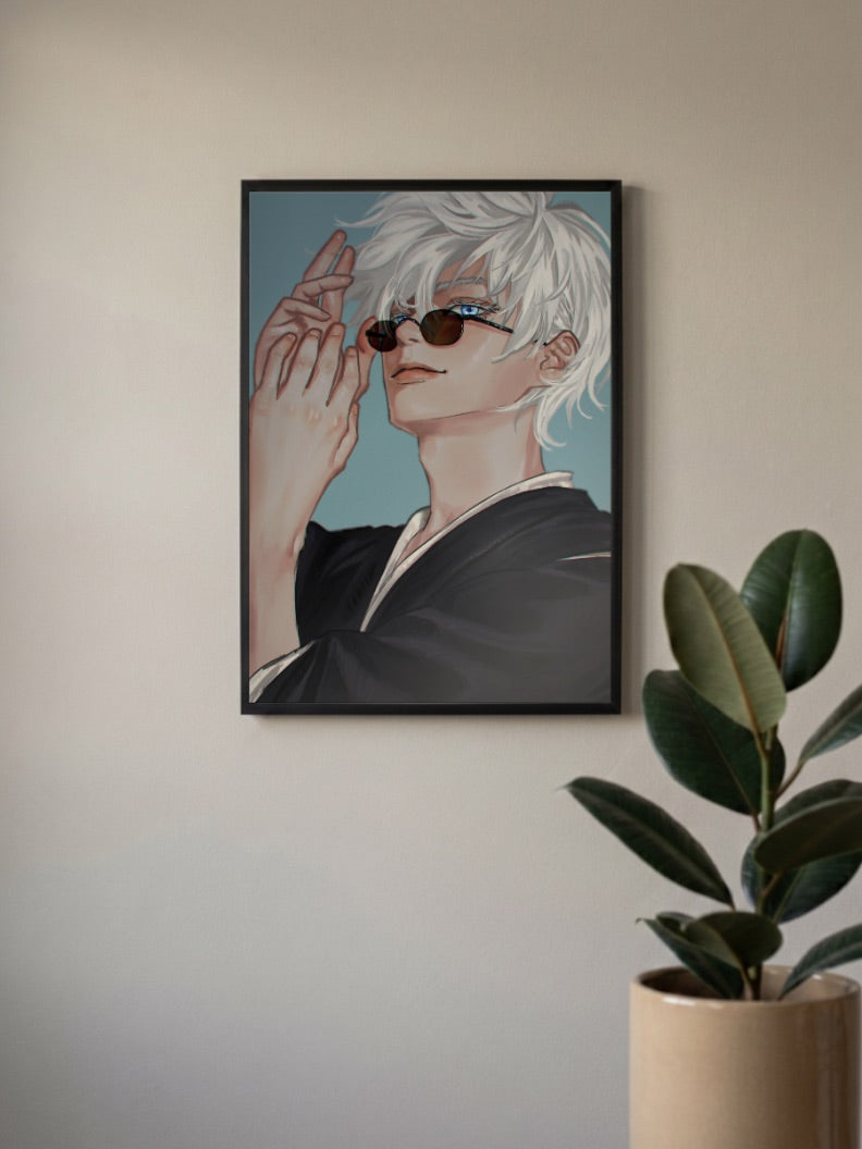 Gojo Art Poster