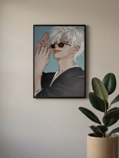 Gojo Art Poster