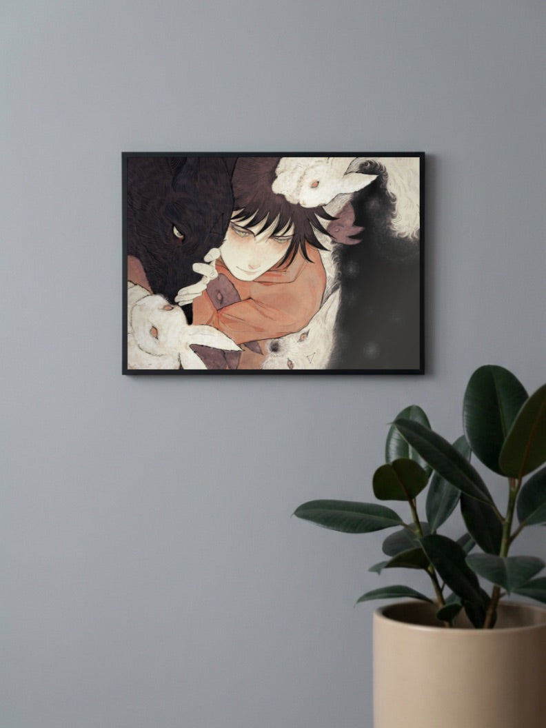 Nobara and Gojo Poster