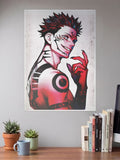 Yuji Itadori Sukuna Poster