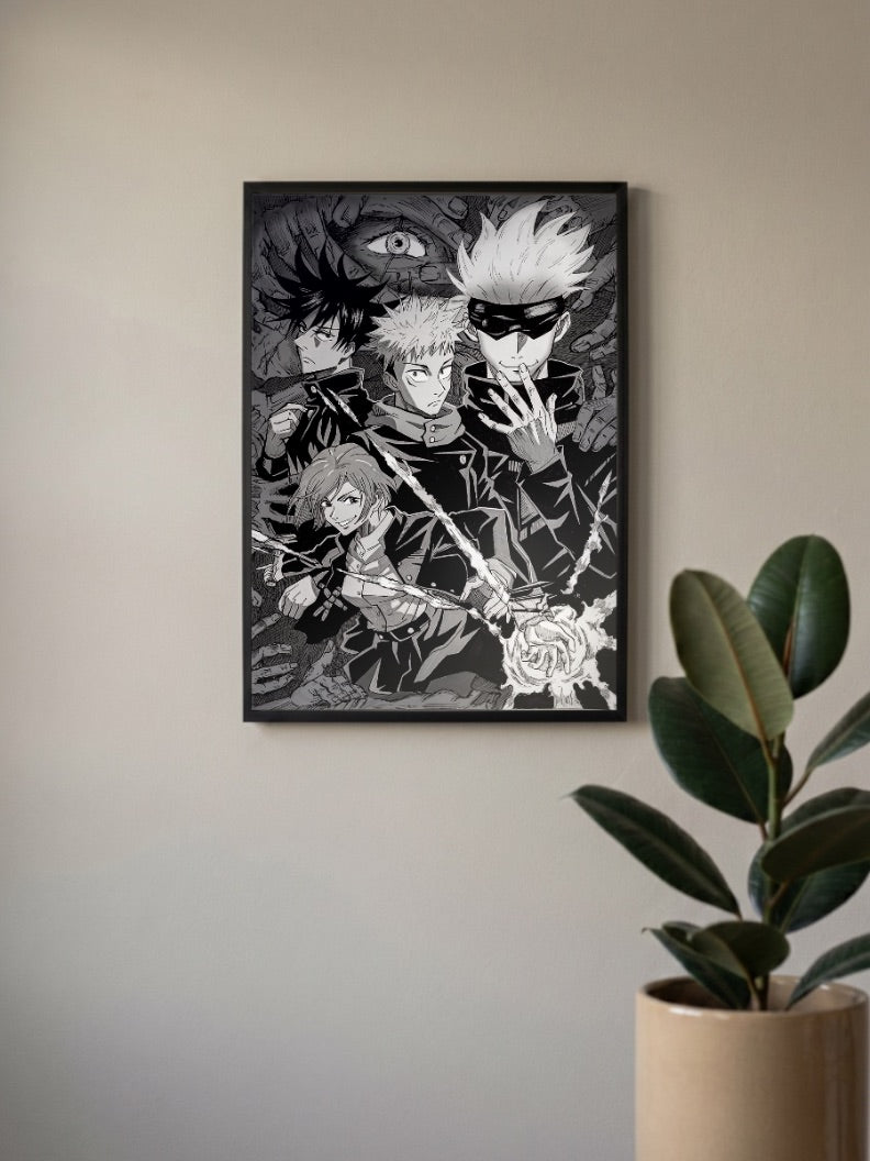 Jujutsu Kaisen group Poster