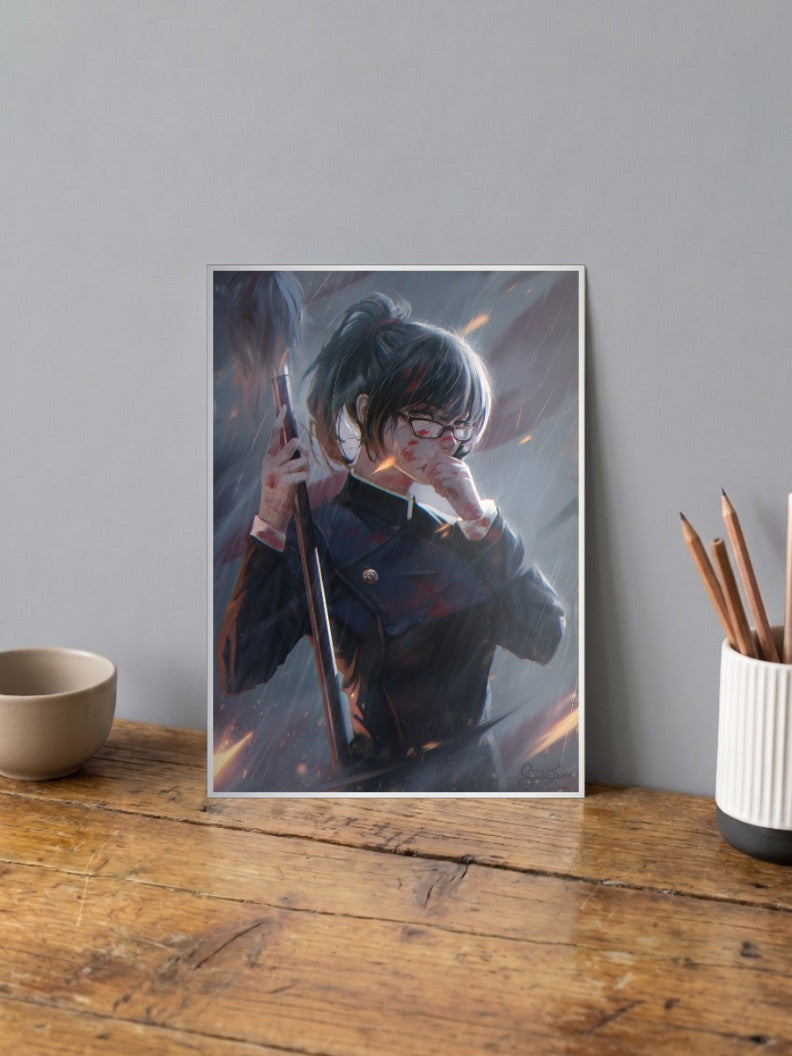 Maki JJK Fanart Poster