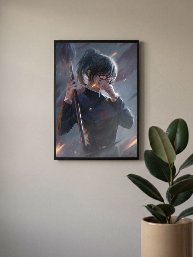 Maki JJK Fanart Poster
