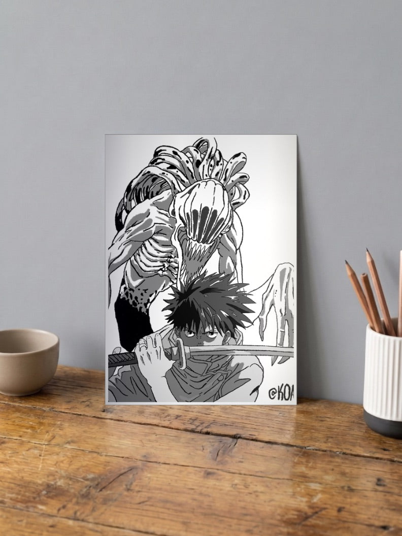Jujutsu Art Poster