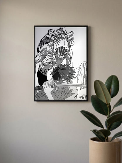 Jujutsu Art Poster