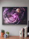 Gojo Saturo Six Eyes Poster