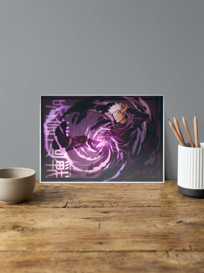 Gojo Saturo Six Eyes Poster