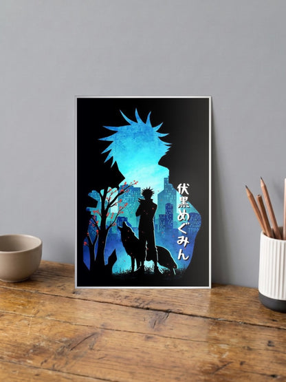 Gojo shadow poster