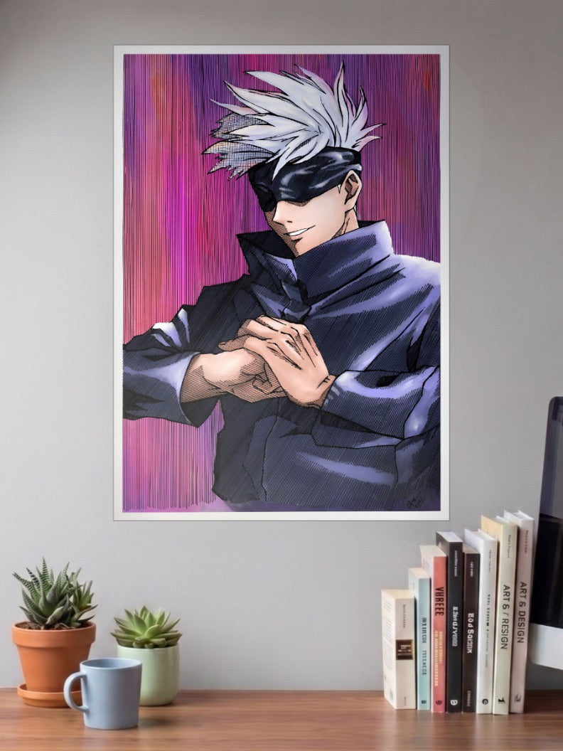 Gojo Fanart Poster