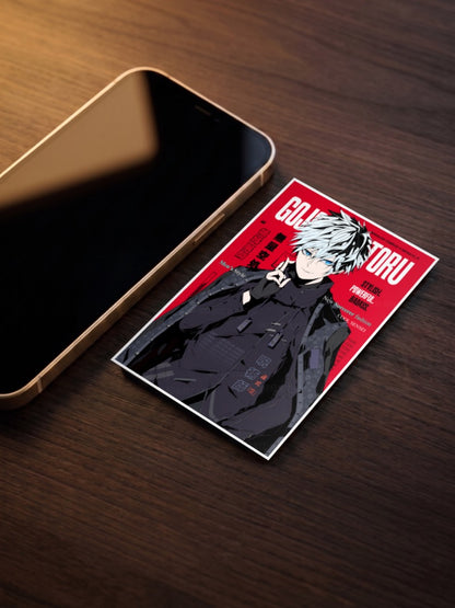 Gojo Saturo Cover Poster