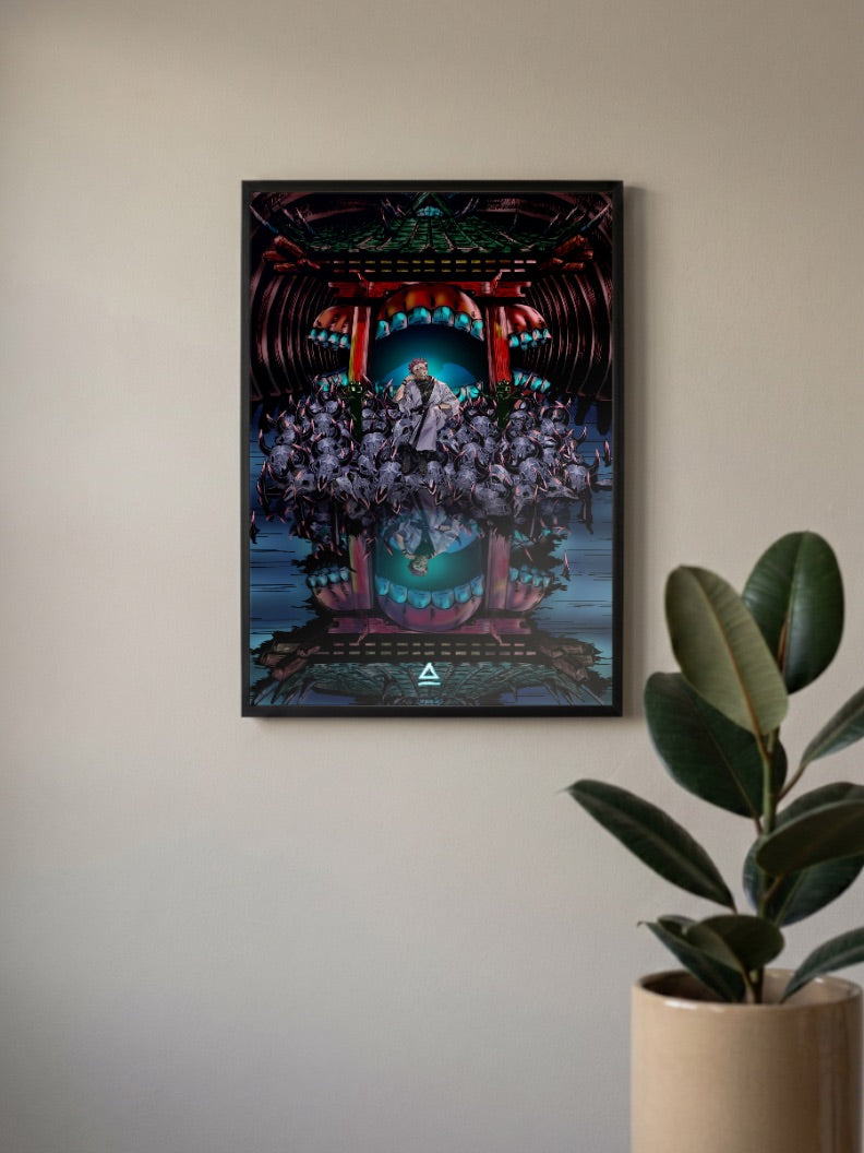 Sukuna Domain Jjk Poster