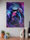 Gojo Satoru Hollow Purple Anime Poster