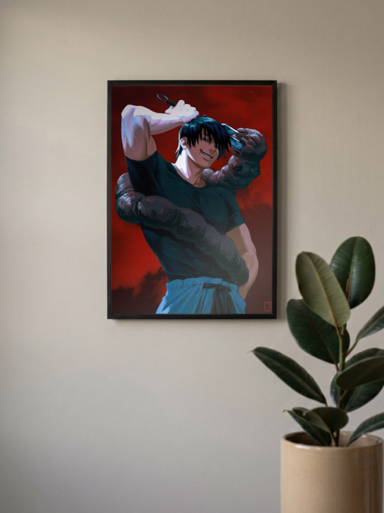 Toji Fushiguro Anime Poster