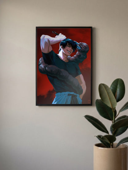 Toji Fushiguro Anime Poster
