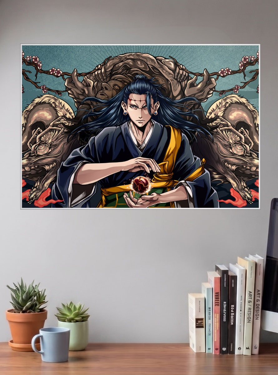 Geto Jujutsu Kaisen Anime Poster