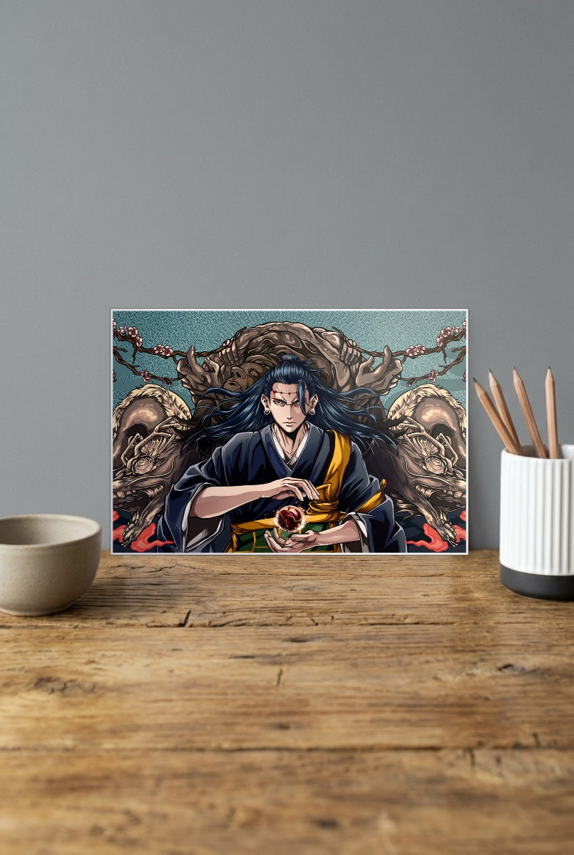 Geto Jujutsu Kaisen Anime Poster