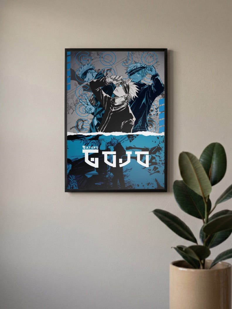 Young Gojo And Geto Trio Anime Poster
