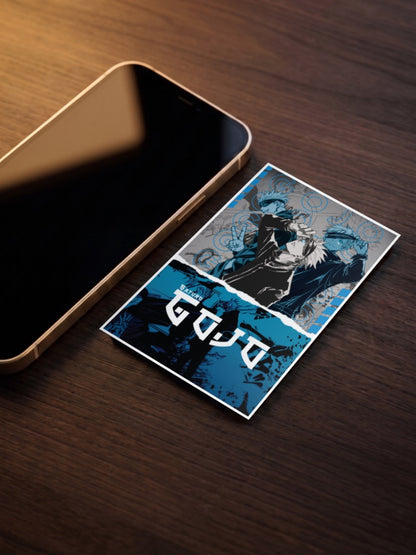 Young Gojo And Geto Trio Anime Poster