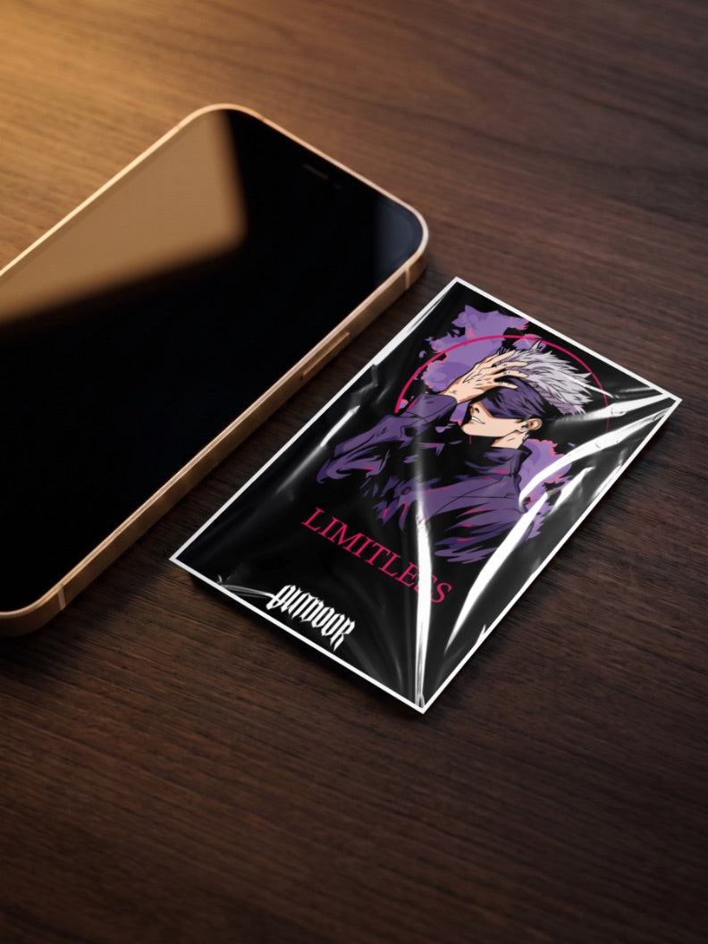 Gojo Satoru Limitless Art Anime Poster