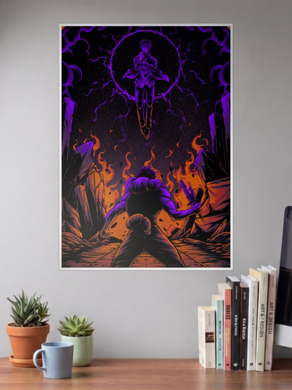 Gojo vs Toji Poster
