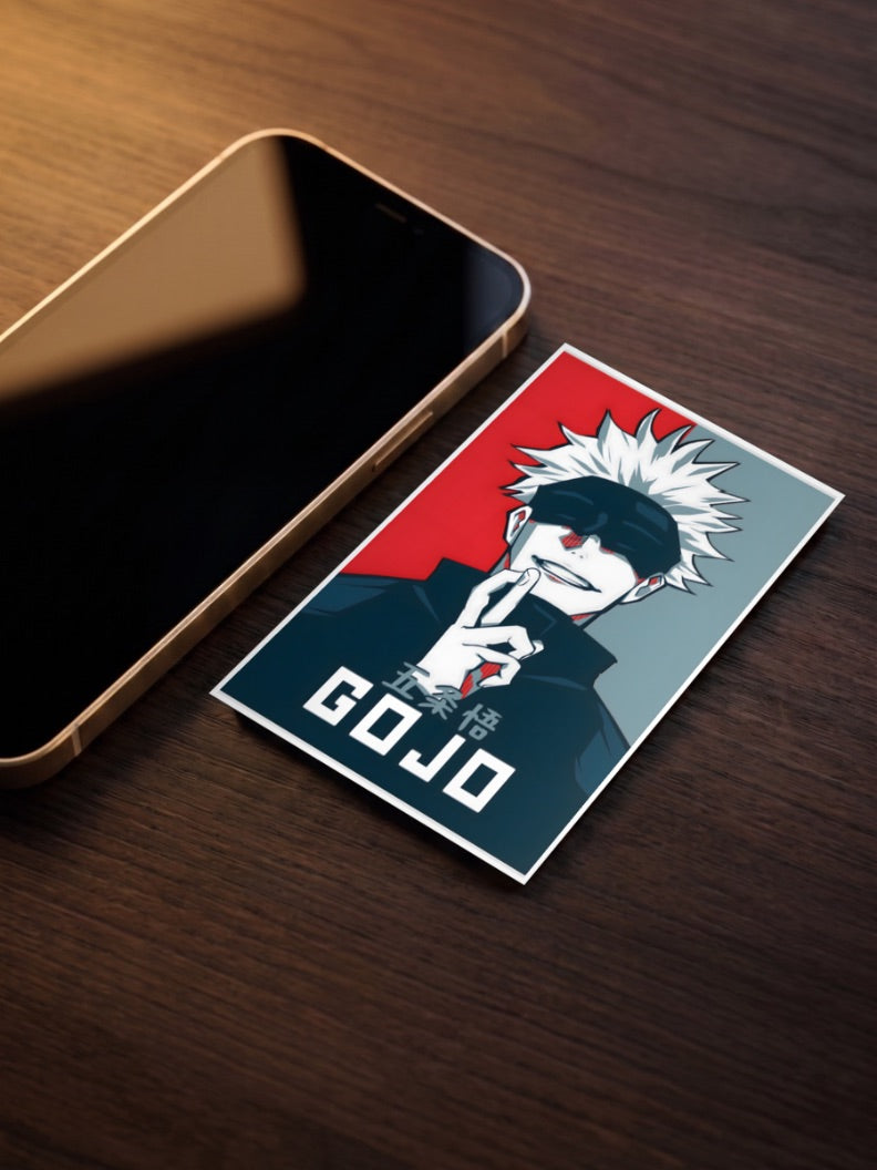 Gojo Satoru Propaganda Poster Anime Poster
