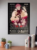 Sukuna King Of Curses Anime Poster