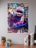 Iconic Gojo dialogue Poster