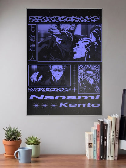 Nanami Kento Aesthetic Collage Anime Poster