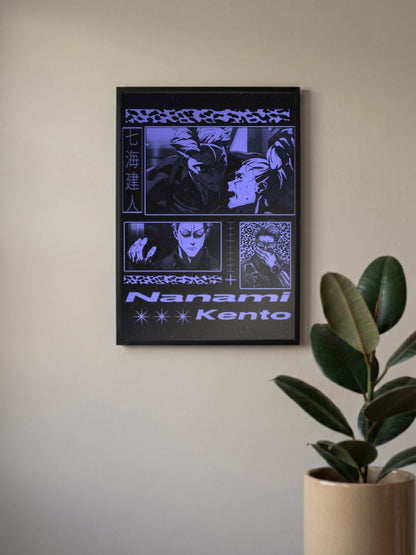 Nanami Kento Aesthetic Collage Anime Poster
