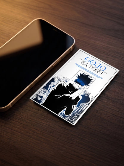 Gojo Satoru Character Bio Anime Poster