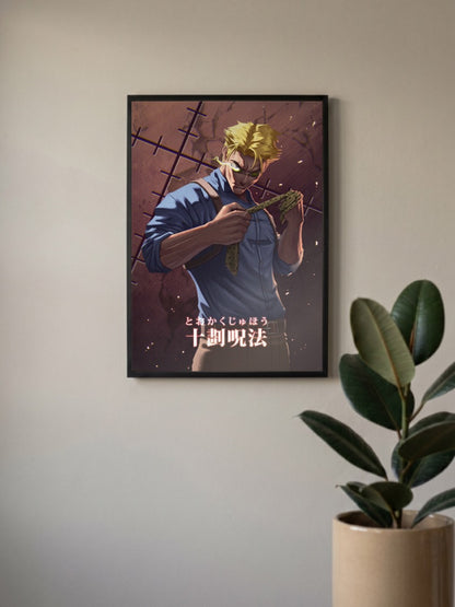 Nanami Kento Adjusting Tie Anime Poster