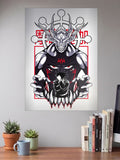 Sukuna Icon Logo Art Anime Poster