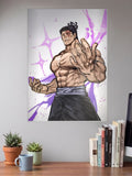 Aoi Todo Muscular Portrait Anime Poster