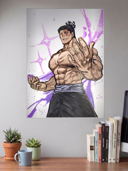 Aoi Todo Muscular Portrait Anime Poster