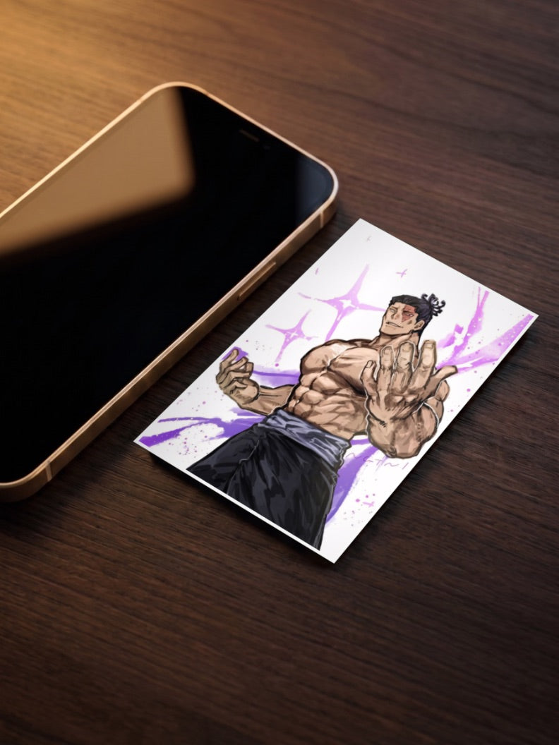 Aoi Todo Muscular Portrait Anime Poster
