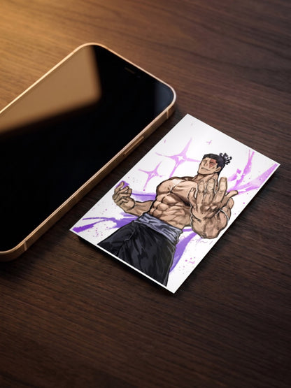 Aoi Todo Muscular Portrait Anime Poster