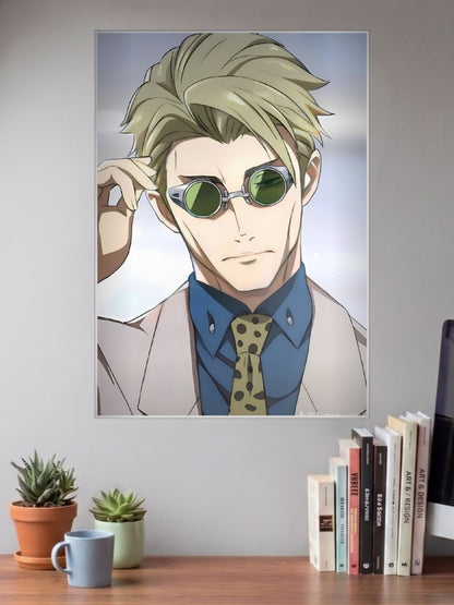 Nanami Kento Sunglasses Portrait Anime Poster