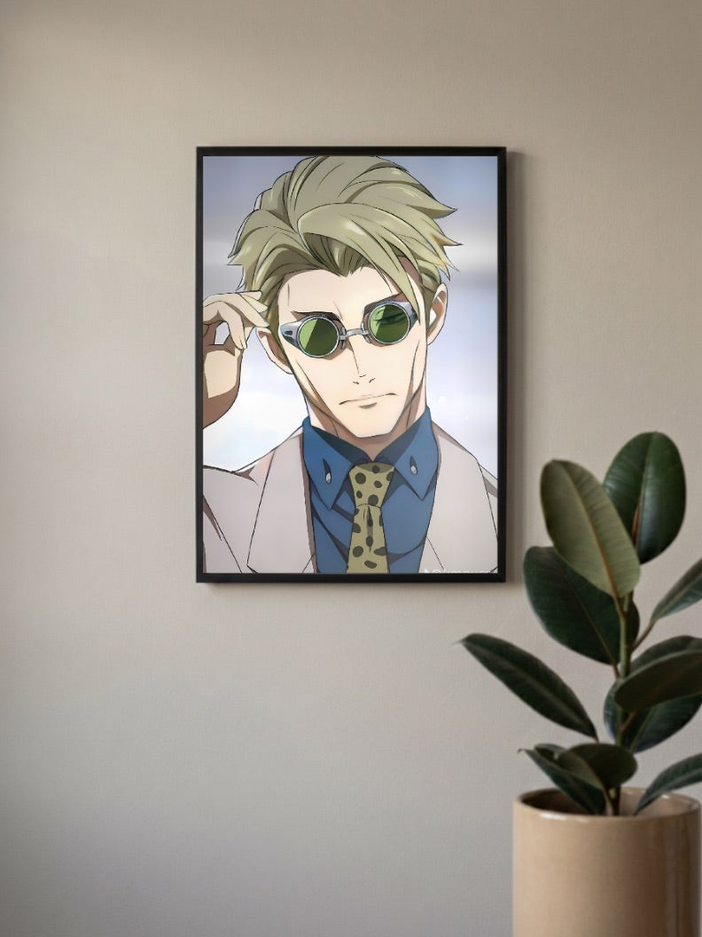 Nanami Kento Sunglasses Portrait Anime Poster