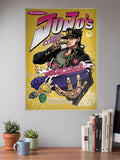 Jotaro Bizarre Cereals Parody Anime Poster