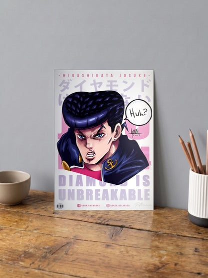 Josuke Diamond is Unbreakable Poster