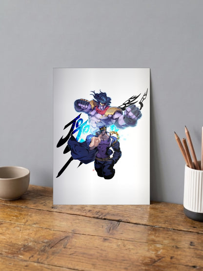 Jotaro x  Star Platinum Poster