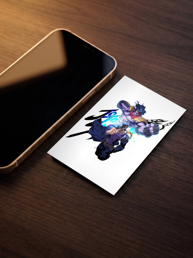 Jotaro x  Star Platinum Poster