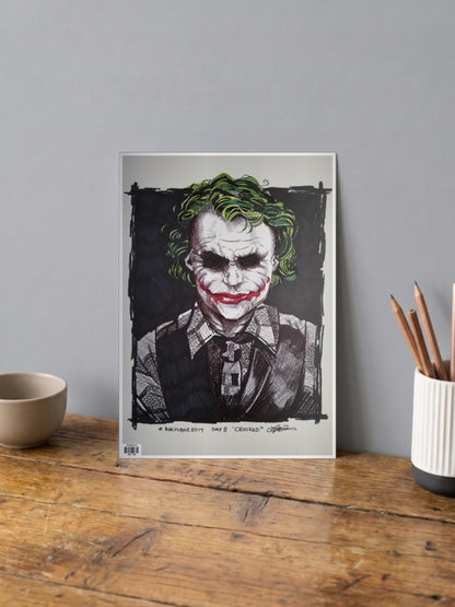 Heath ledger Joker Poster