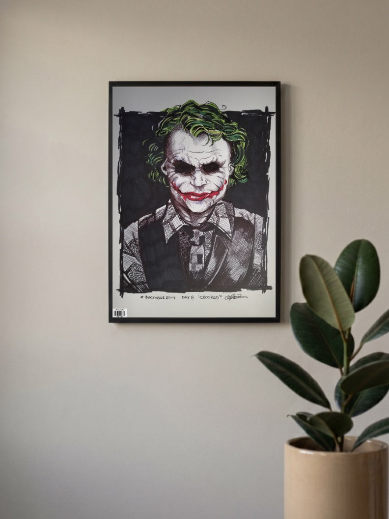 Heath ledger Joker Poster