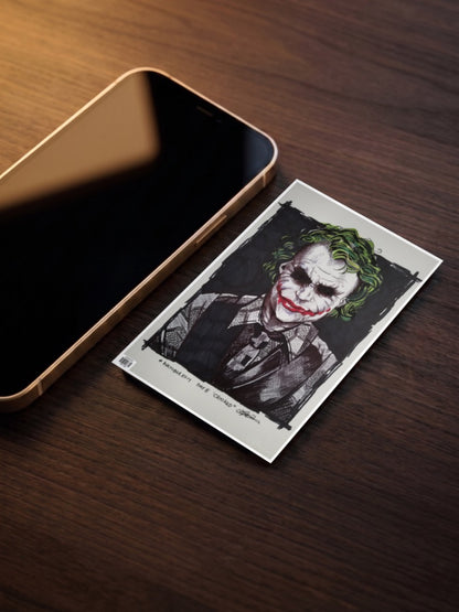 Heath ledger Joker Poster