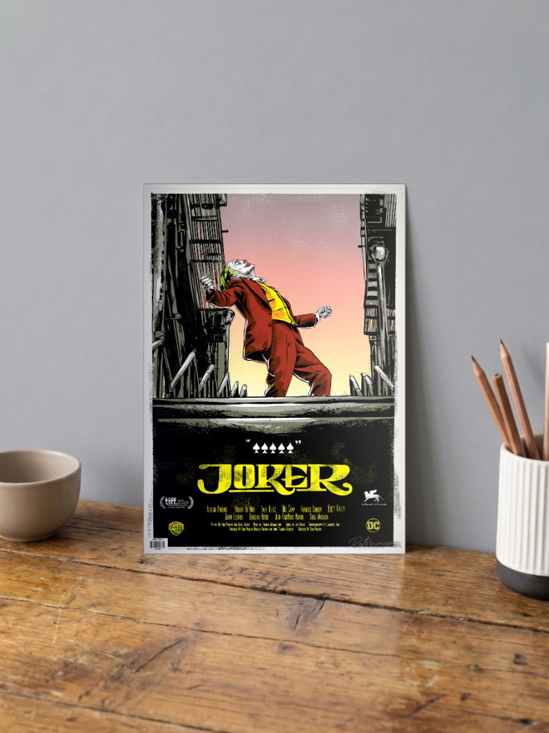 Joaquin Phoenix Joker Poster